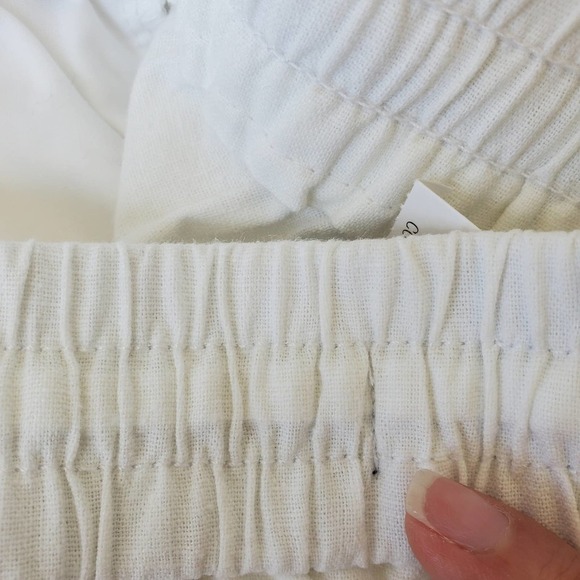 J. Crew Factory Tall Linen-Cotton Blend Drawstring Pants Size 12 NWT - Picture 11 of 11